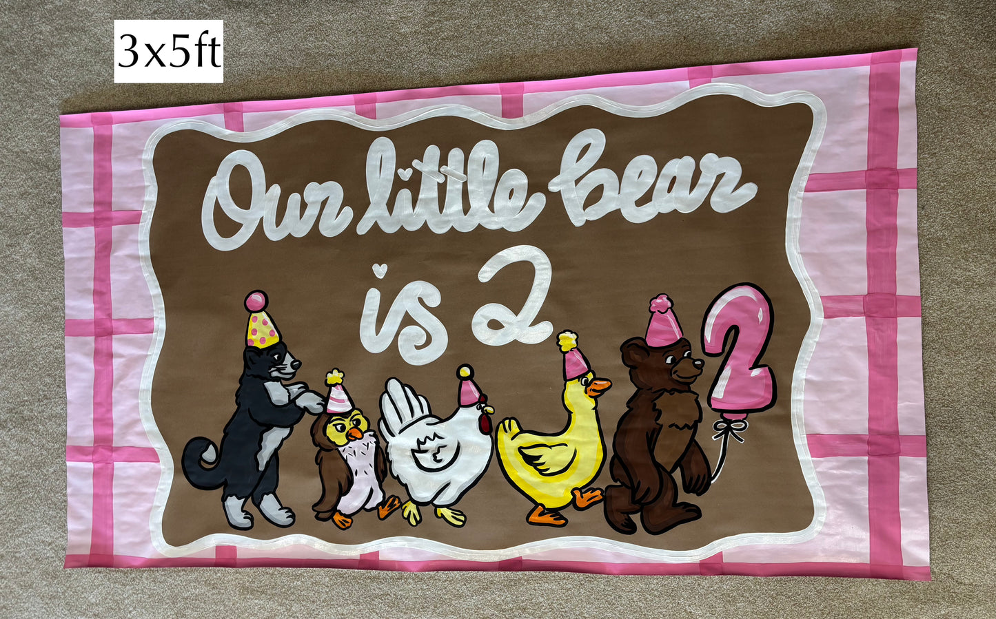 Hand Painted Banner- Custom