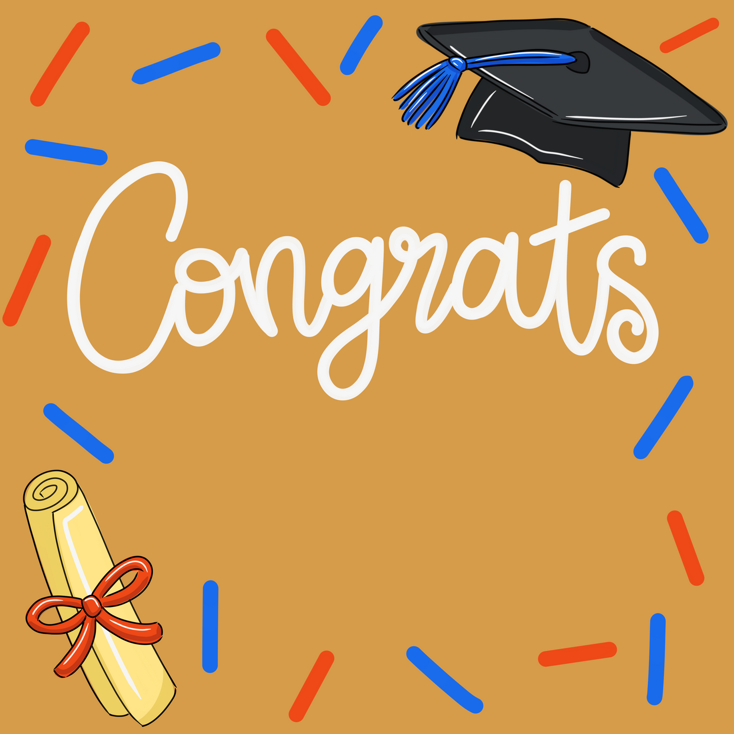 3x3ft Graduation Banners