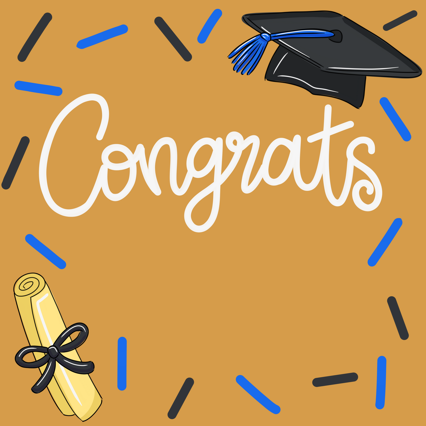 3x3ft Graduation Banners