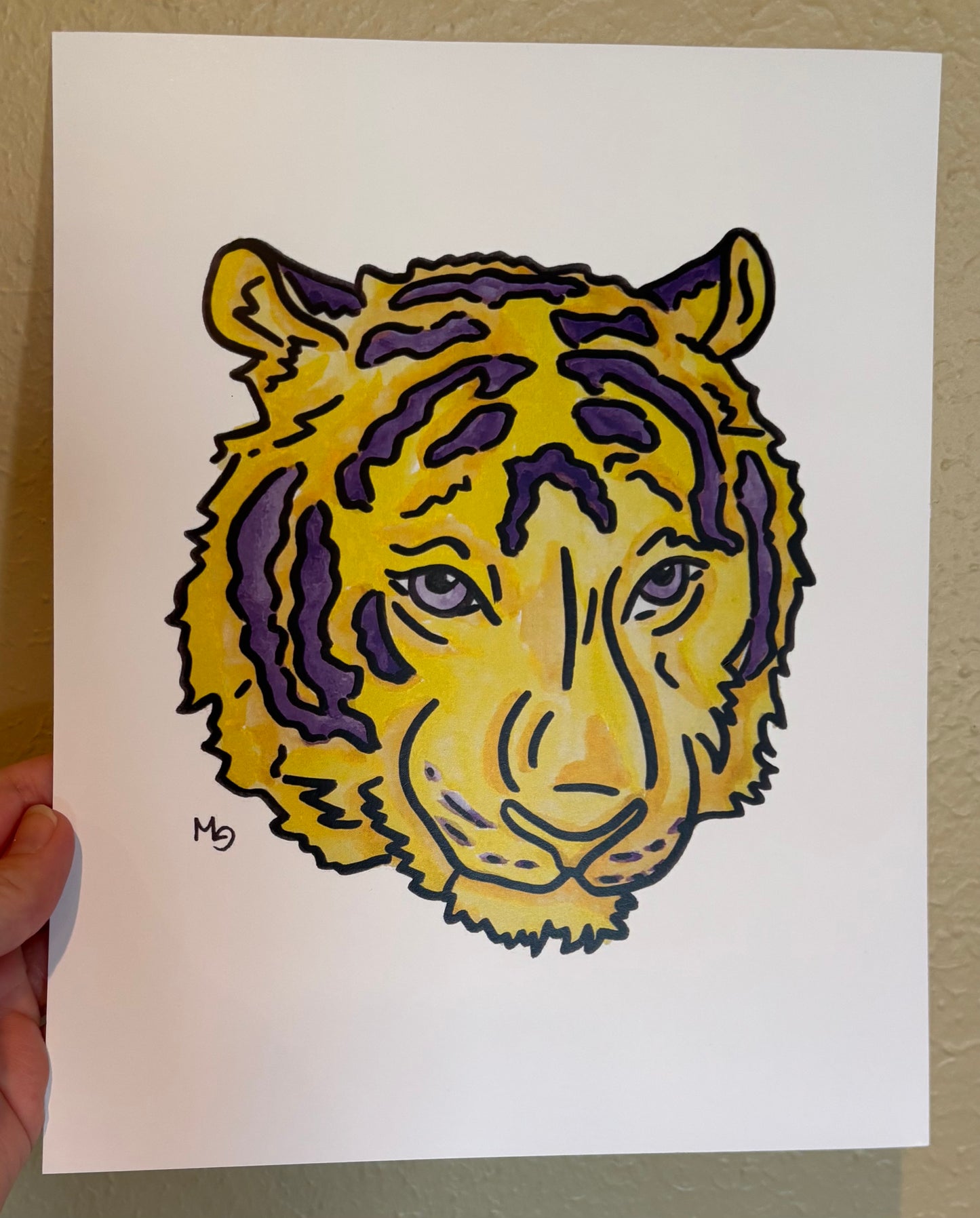 Tiger Door Hanger