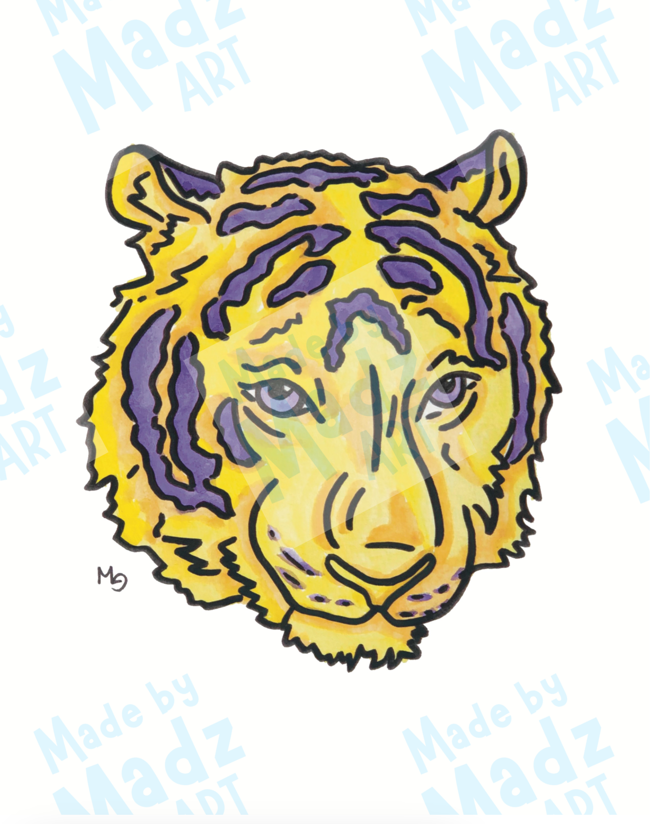 College Mascot Prints