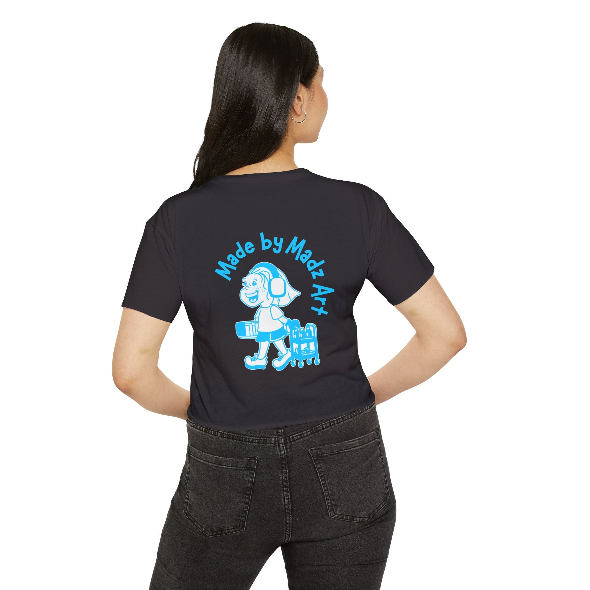 Made by Madz Art Tee- Cropped