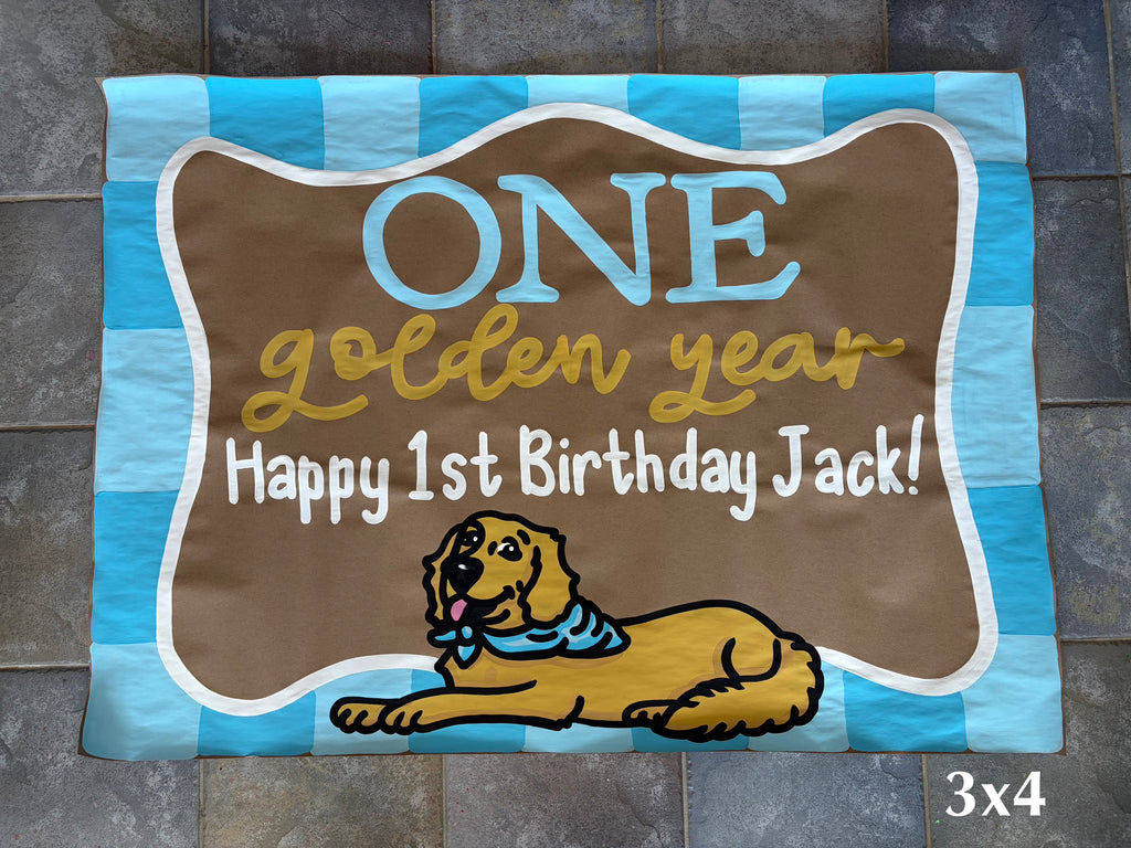 Custom Hand Painted Banner