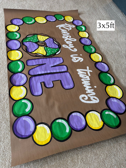 Hand Painted Banner- Custom