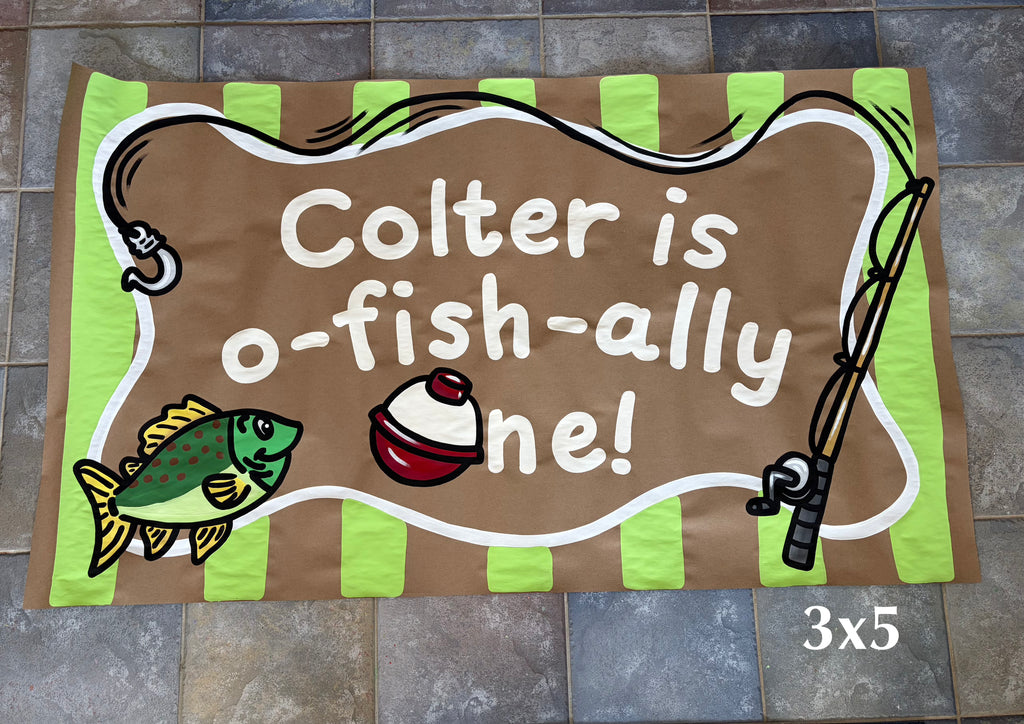 Custom Hand Painted Banner