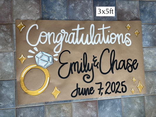 Hand Painted Banner- Custom