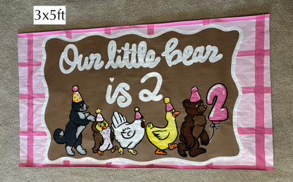 Hand Painted Banner- Custom