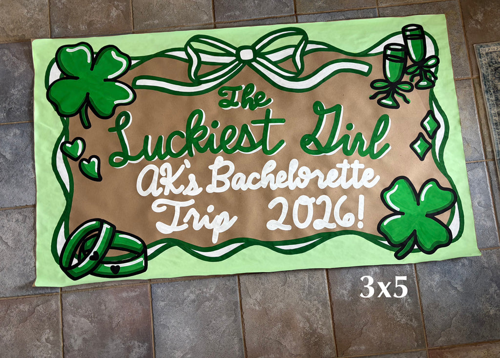 Custom Hand Painted Banner