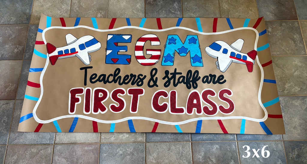 Custom Hand Painted Banner
