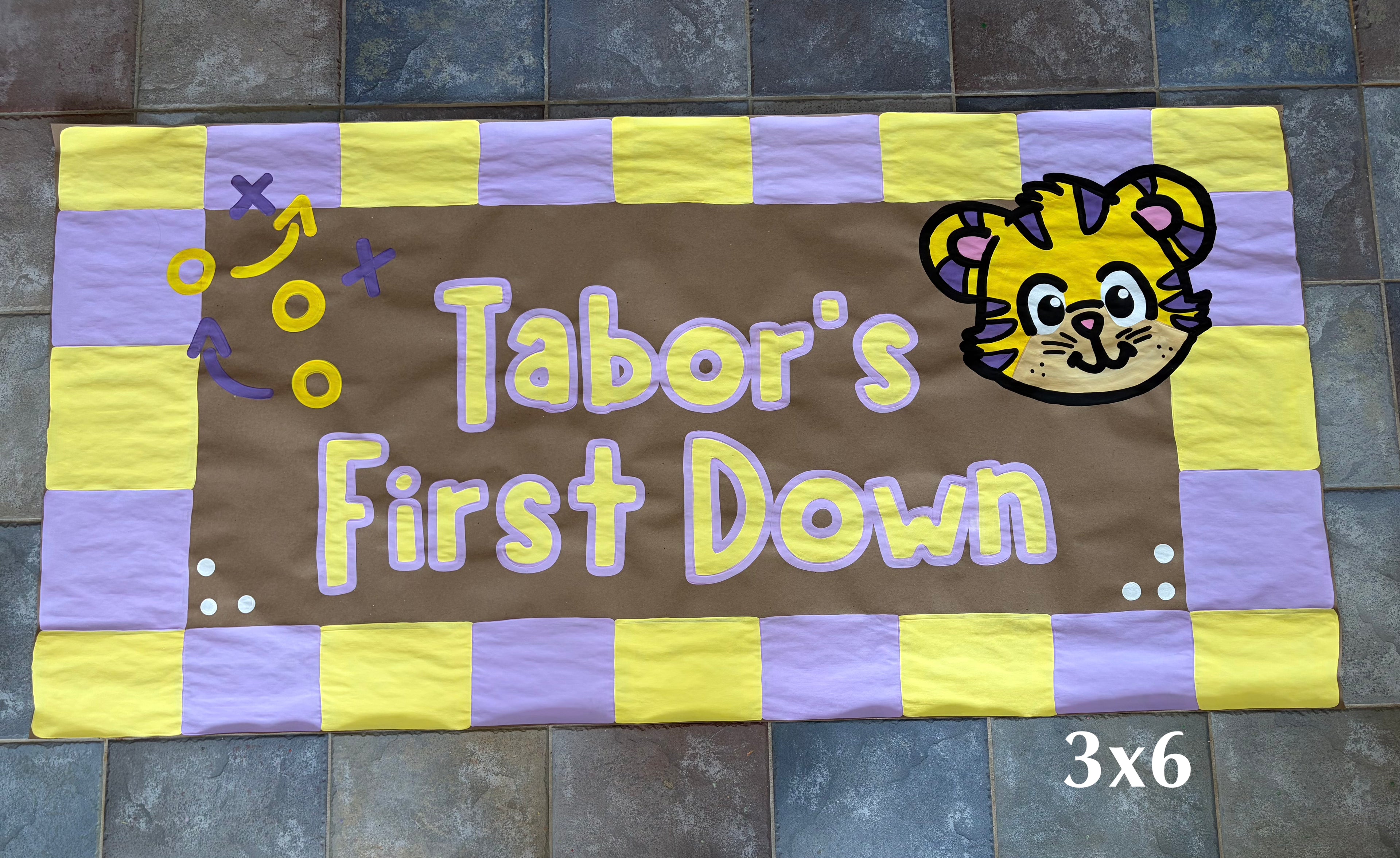 Custom Hand Painted Banner