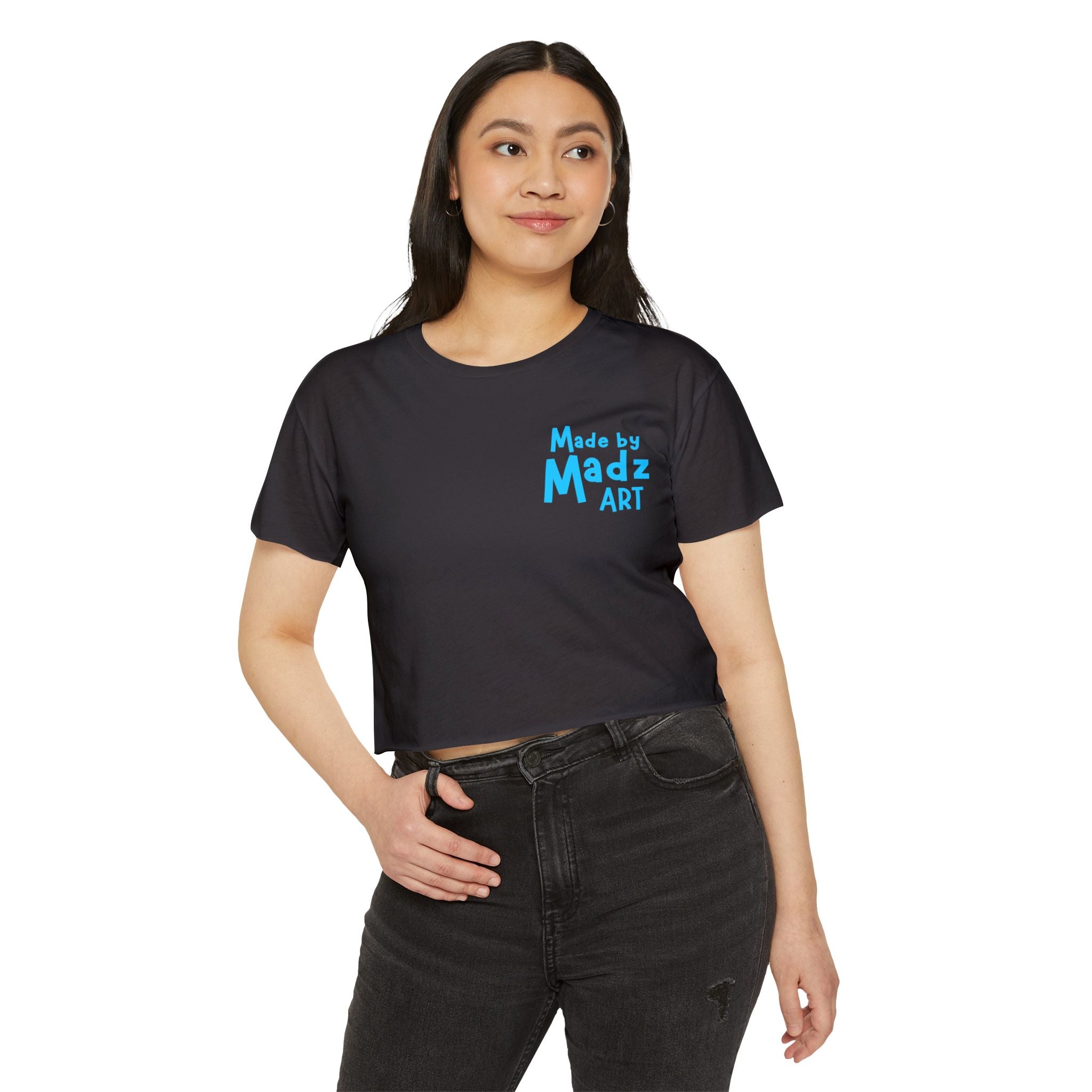 Made by Madz Art Tee- Cropped