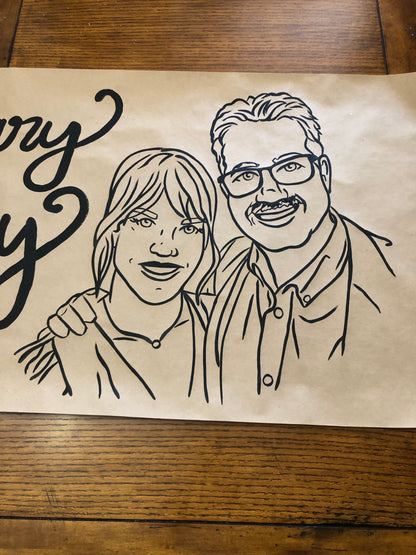 Hand Painted Banner- Custom