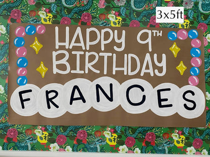 Hand Painted Banner- Custom