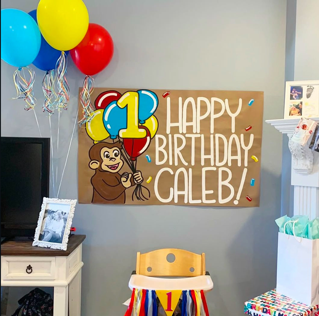 Hand Painted Banner- Custom