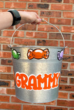 Custom Trick or Treat Buckets