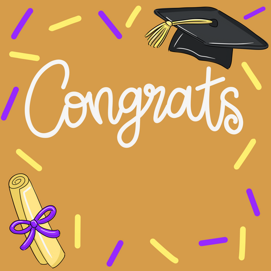 3x3ft Graduation Banners