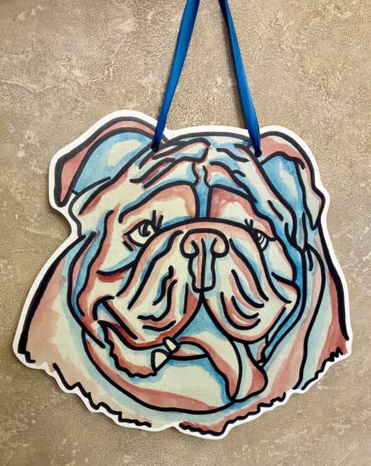 Bulldog Door Hanger