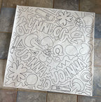Custom Giant Coloring Sheet
