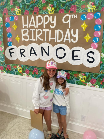 Hand Painted Banner- Custom