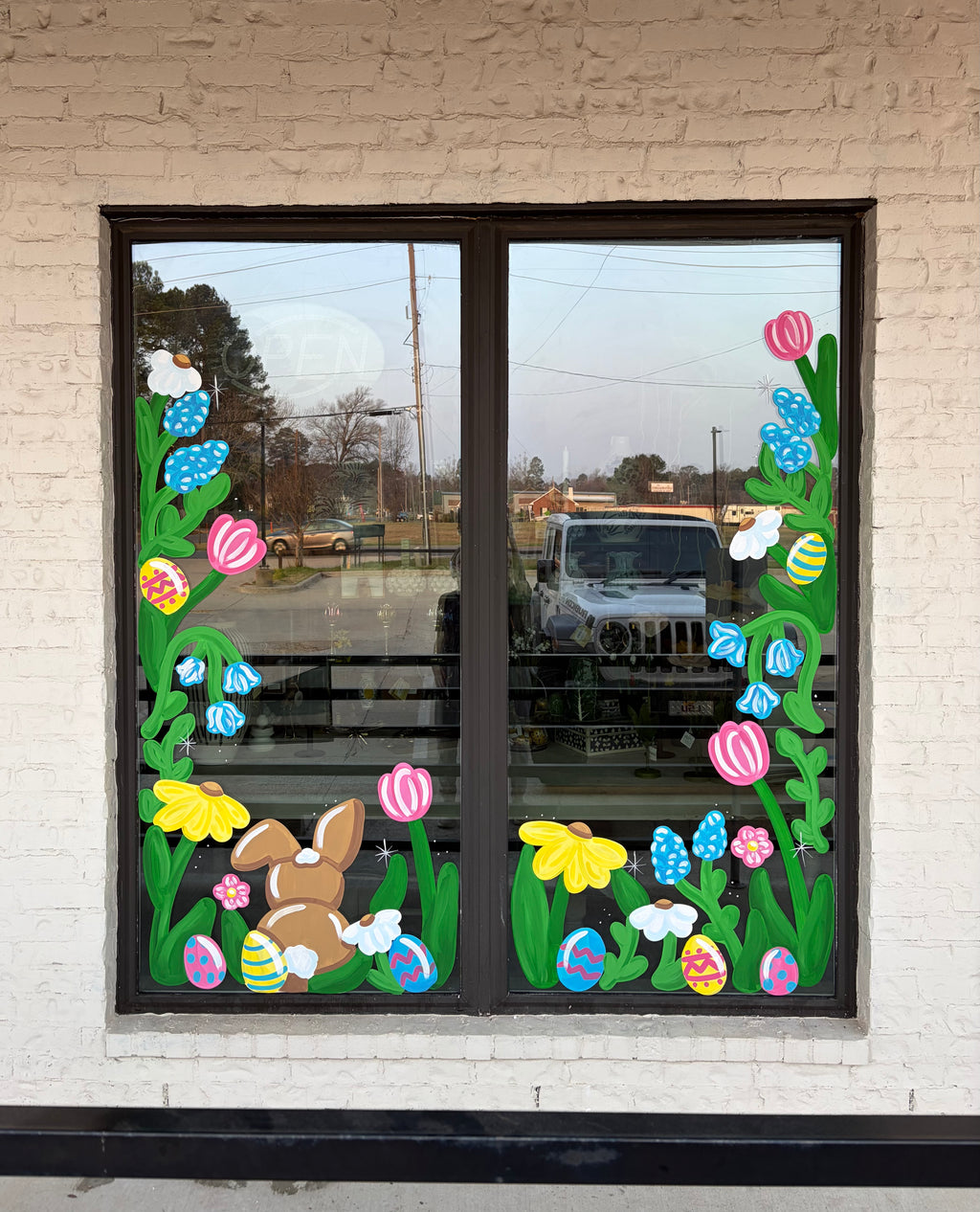 First Time Window Painting Design Deposit