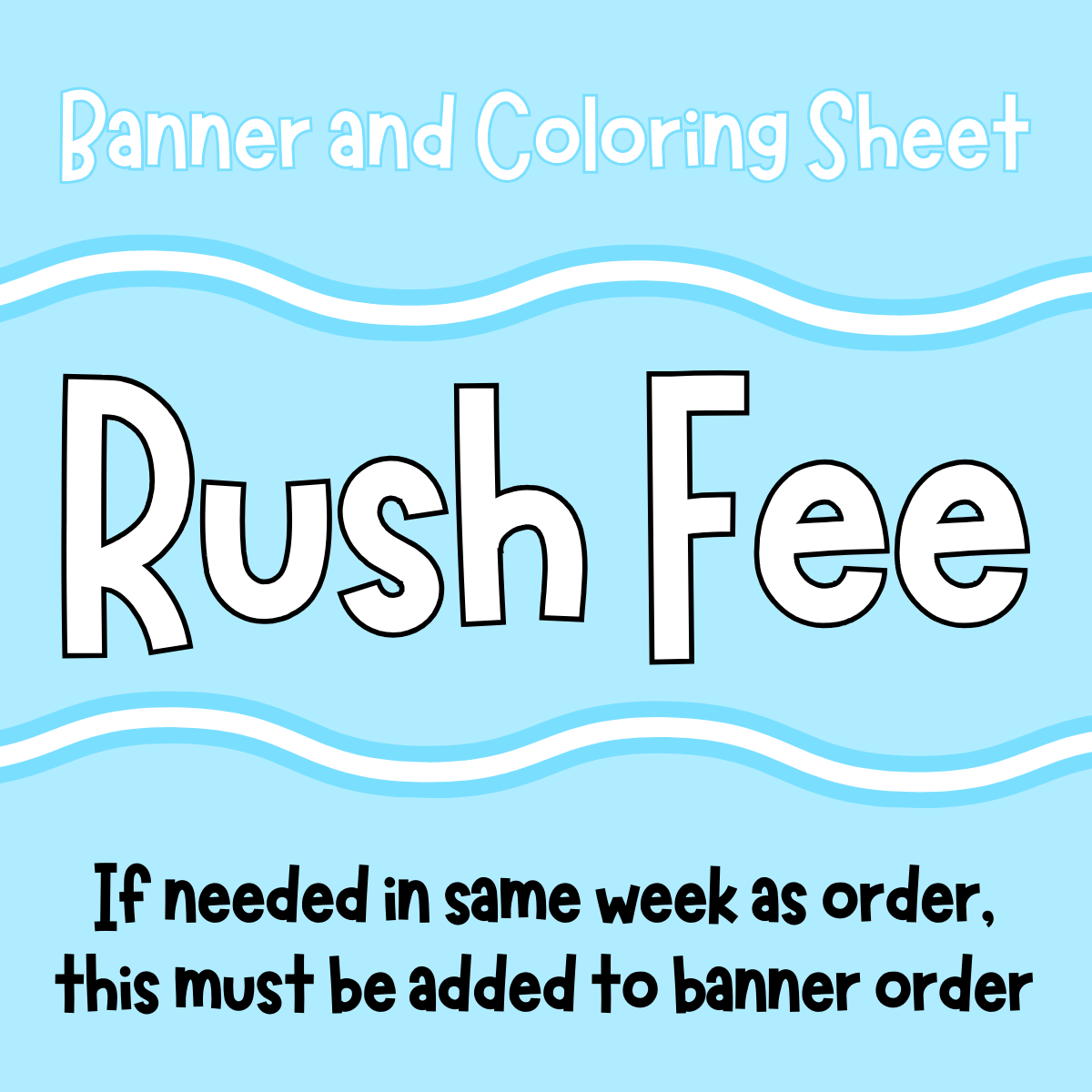 Banner Rush Fee