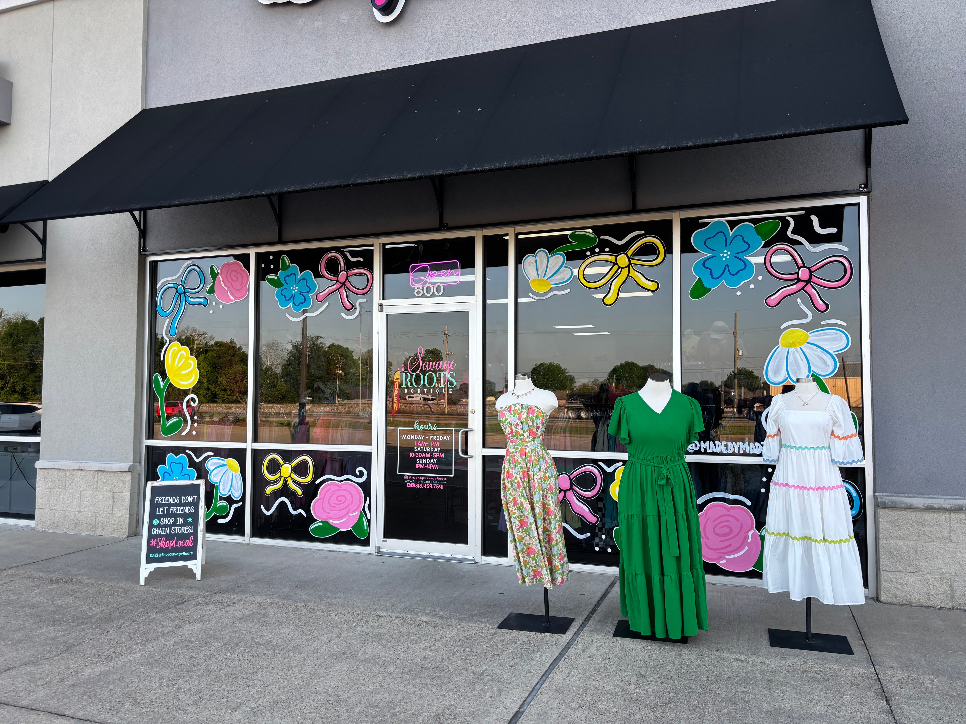 First Time Window Painting Design Deposit