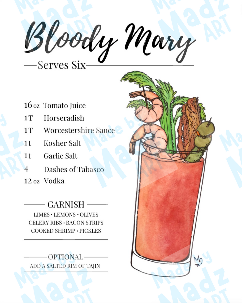 2 for $15 Favorite Drink Print