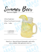 2 for $15 Favorite Drink Print