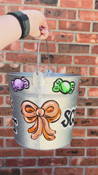 Custom Trick or Treat Buckets