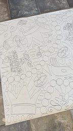 Custom Giant Coloring Sheet